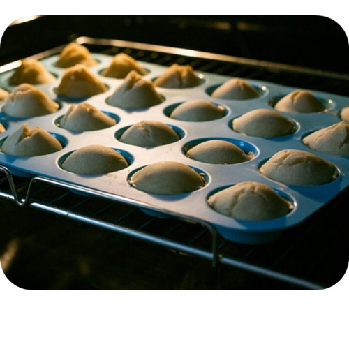 Silikonowa forma do muffinek babeczek 24 sztuk