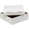 Pudełko na ciasto pączki donut karton na tort opakowanie chrzest wesele biały 5 sztuk 30x30x10