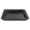 Zestaw blach do pieczenia forma do ciasta mięsa dań marmurkowa blacha forma non-stick 3 szt