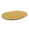 Podkład pod tort okrągły 30 cm złoty podkładka pod ciasto trwały sztywny