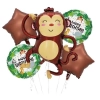 Balon foliowy małpka urodziny zoo