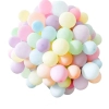 BALONY PASTELOWE KOLOROWE MIX NA URODZINY 50 SZT