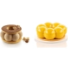 Silikonowa forma do oponek donuty kwiat 6x