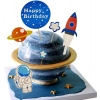 Topper na tort kosmos planety tort urodziny