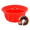 Forma silikonowa  z kominem do babki babka ciasto tort Wielkanoc mix kolor 1 szt