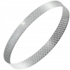 Foremka do tartaletek forma perforowana do pieczenia tarty ring rant średnica 24 cm wysokość 2 cm