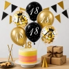 alony na 18 urodziny dekoracje urodzinowe ozdoby balon lateksowy 6 sztuk