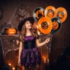 Balony lateksowe 5 sztuk nietoperz zamek wiedźma dekoracje halloween