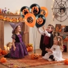 Balony lateksowe 5 sztuk nietoperz zamek wiedźma dekoracje halloween