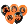 Balony lateksowe 5 sztuk nietoperz zamek wiedźma dekoracje halloween