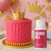 Barwnik olejowy do mas tłustych kremu czekolady różowy raspberry colour mill 20ml