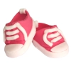 Figurki ozdoby na tort buciki trampki dekoracje na roczek baby shower urodziny buty różowe