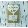 Topper ozdoby na tort napis Kocham Cię dekoracje ślub wesele walentynki
