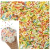 POSYPKA CUKROWA dekoracje na tort OZDOBY NA LODY urodziny MIX kolorów 1kg