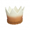 Figurka cukrowa tort korona księżniczka princess
