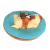 Figurka cukrowa dekoracja na tort pies piesek