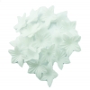 Kwiaty waflowe mini 400 sztuk białe