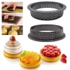 Foremki do tartaletek forma perforowana do pieczenia tarty ring rant 6 szt