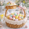 Jajka czekoladowe marmurek do dekoracji babeczki wielkanoc święta mix 10szt