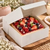 Pudełko na ciasto karton 10 sztuk biały 18x18x12cm urodziny chrzest wesele baby shower