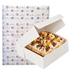 Pudełko na ciasto karton 10szt biały 18x18x12cm chrzest wesele baby shower