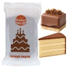 Masa cukrowa 200g Sweet VALUE lukier plastyczny brązowy do dekoracji tortu ciast