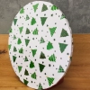 Podkład pod tort świąteczny choinki Boże Narodzenie podkładka pod ciasto sztywny 30 cm