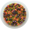 Posypka cukrowa na tort halloween dynia pająk pałeczki mix na babeczki 50g