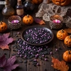 Posypka na tort 50g nietoperz perełki mix halloween dekoracje na babeczki