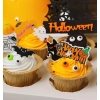Posypka cukrowa HALLOWEEN miotły czaszki perełki ozdoby na tort dekoracje na babeczki mix 20g
