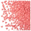 Posypka cukrowa na tort serce serduszka na walentynki różowe 1 kg
