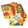 SERWETKI PAPIEROWE happy birthday na urodziny KLOCKI lego 10 szt