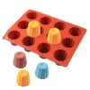 Forma silikonowa do babeczek muffinek galaretek canelle foremka 12 szt