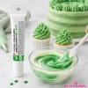 Barwnik spożywczy w żelu tubka 20g kolor zielony i rękaw cukierniczy