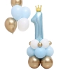 Balony foliowe roczek niebieski chłopiec