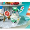 Papilotki osłonki auto autka babeczki muffinki 6x