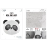 BALON FOLIOWY PANDA  HEL MIŚ GŁOWA URODZINY