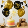Balony na 18 urodziny dekoracje urodzinowe ozdoby balon lateksowy 5 sztuk