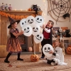Balony lateksowe 6 sztuk duchy duszki śmieszne miny dekoracje halloween