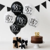 Balony na 18 urodziny dekoracje urodzinowe ozdoby balon lateksowy 6 sztuk