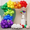 Balony kolorowe girlnda balonowa dekoracja zestaw xl balon 138 szt