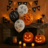 Balony halloween ozdoby dekoracje halloween nietoperz pająk balon 6szt