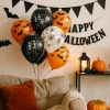 Balony halloween ozdoby dekoracje halloween nietoperz pająk balon 6szt