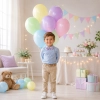 Balony lateksowe 8 sztuk kolorowe pastelowe dekoracje urodzinowe baby shower