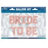Balony foliowe napis BRIDE TO BE wieczór panieński różowe złoto