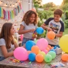 Balony lateksowe 50 sztuk kolorowe neonowe dekoracje urodzinowe