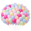 Balony lateksowe 100 sztuk kolorowe pastelowe dekoracje urodzinowe wesele baby shower