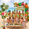 Baner hawajski aloha 135cm girlanda dekoracja wisząca na urodziny