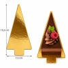 Bankietówka pod monoporcje podkład tort babeczki dekoracje trójkąt 100 szt 7x15cm