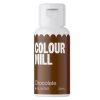 Barwnik olejowy do mas tłustych kremu czekolady brązowy chocolate colour mill 20ml